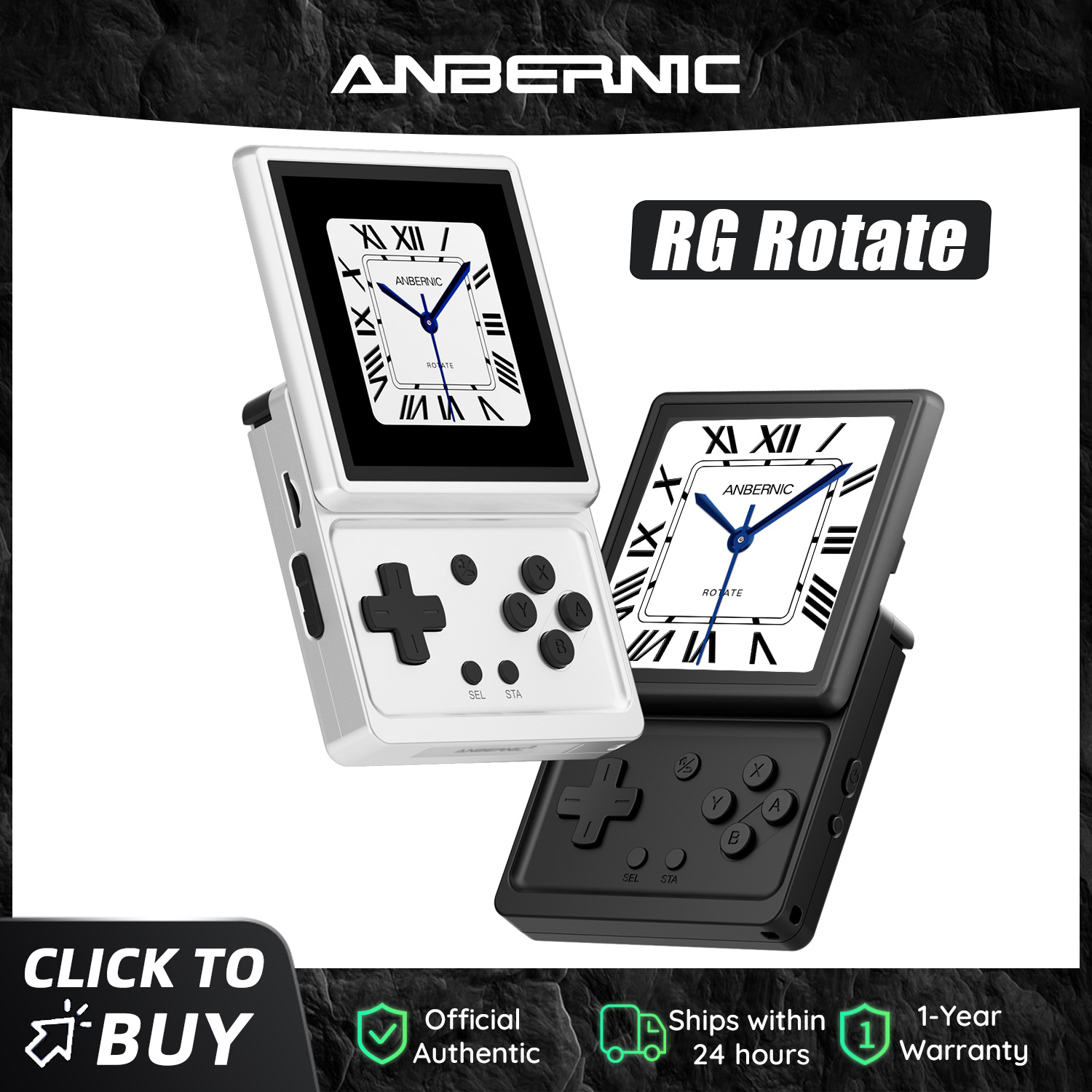 Gaming Console Years - Console de jogos portátil retrô Anbernic