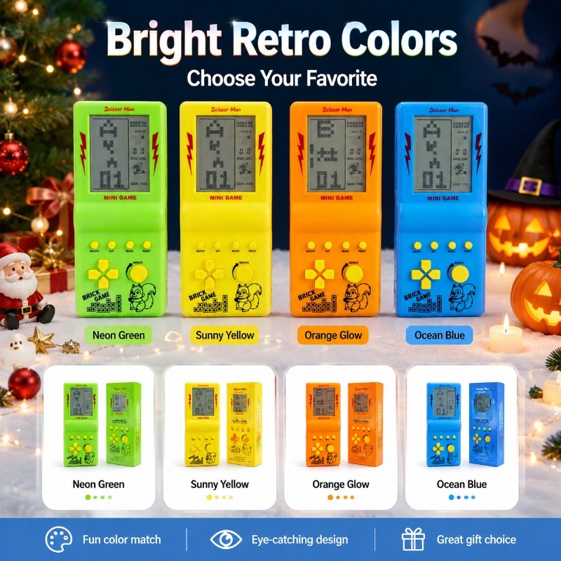 Gaming Console Years - Dispositivo de Jogos Portátil Retro com