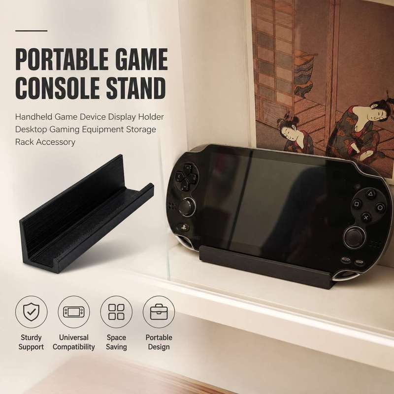 Gaming Console Games - Suporte para console de jogos portátil,