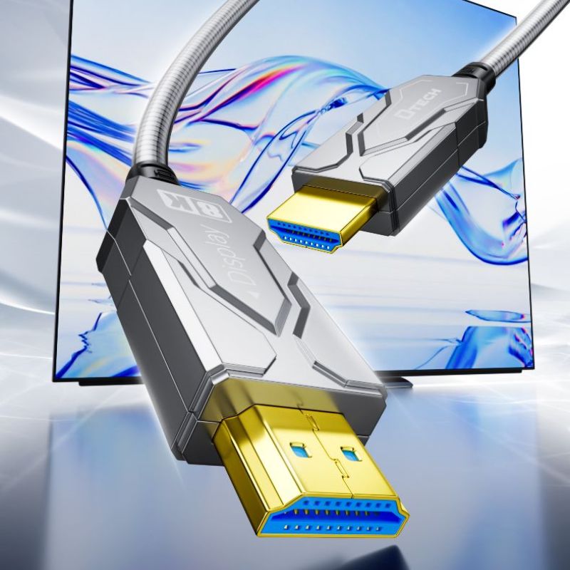 Hdmi Cable 2.1 - DTECH Macho para Macho Banhado A