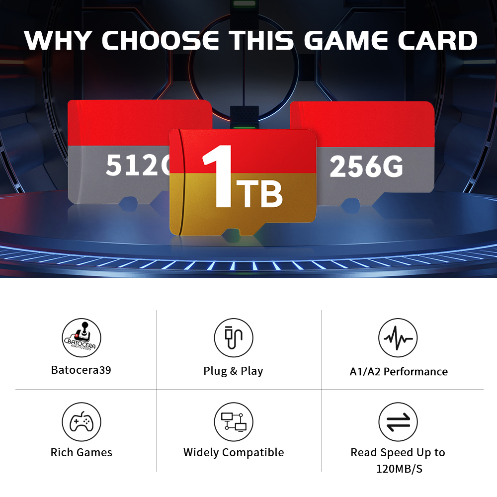 1TB mais recente Batocera 39 O - Gaming Console Steam Deck avaliação e preço
