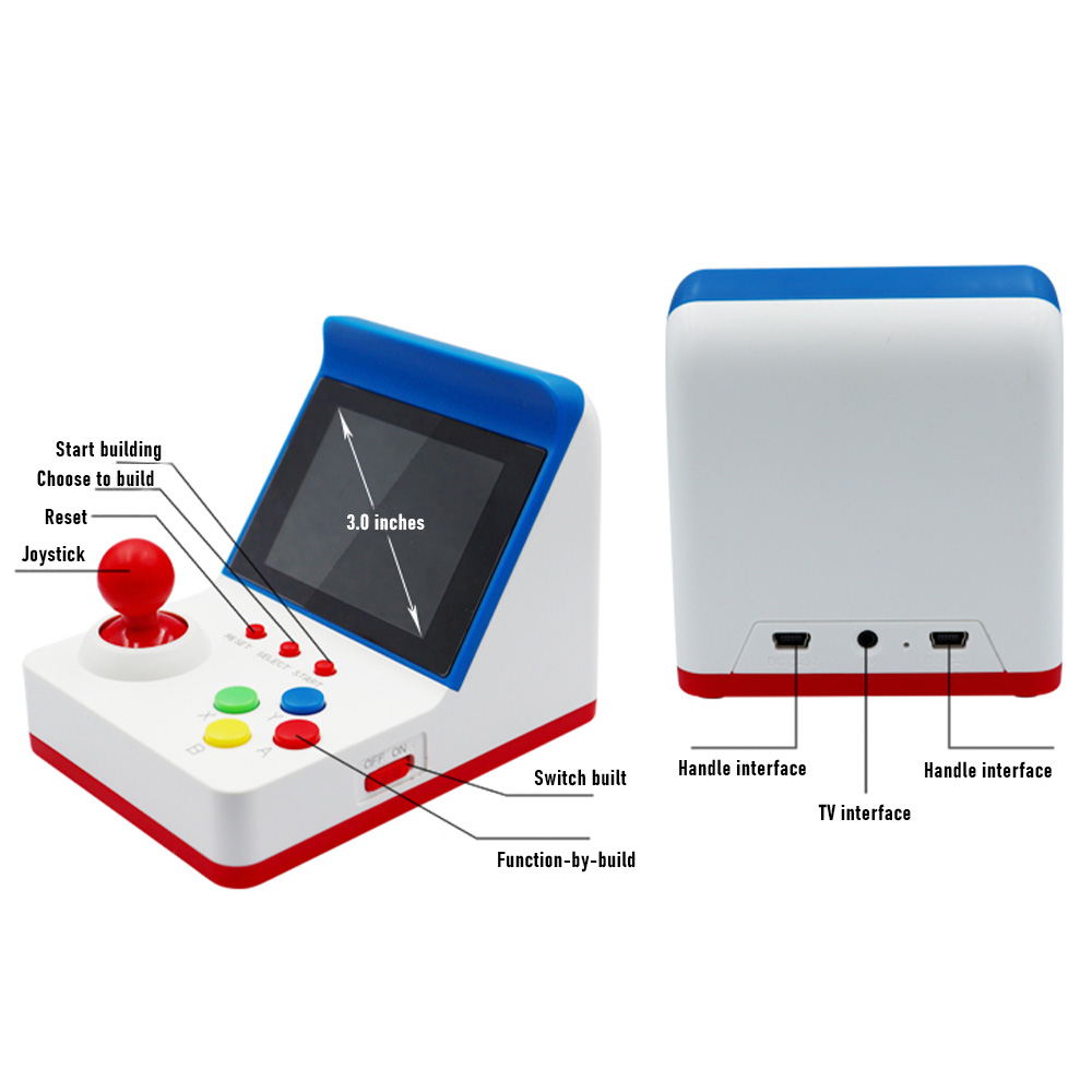 3inch 8Bit Retro Mini Estação  - Gaming Console Games avaliação e preço