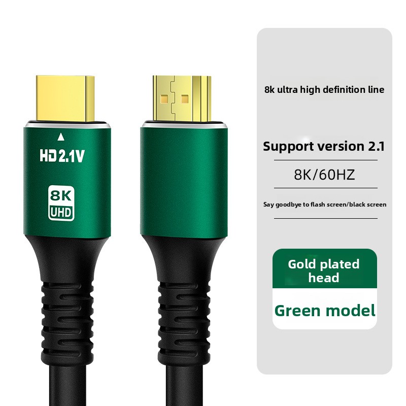 Cabo de vídeo 8K compatível co - Hdmi Cable 2.1 avaliação e preço