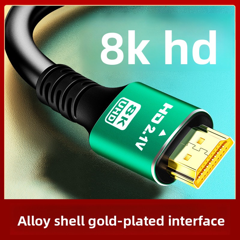 Cabo de vídeo 8K compatível co - Hdmi Cable 2.1 avaliação e preço